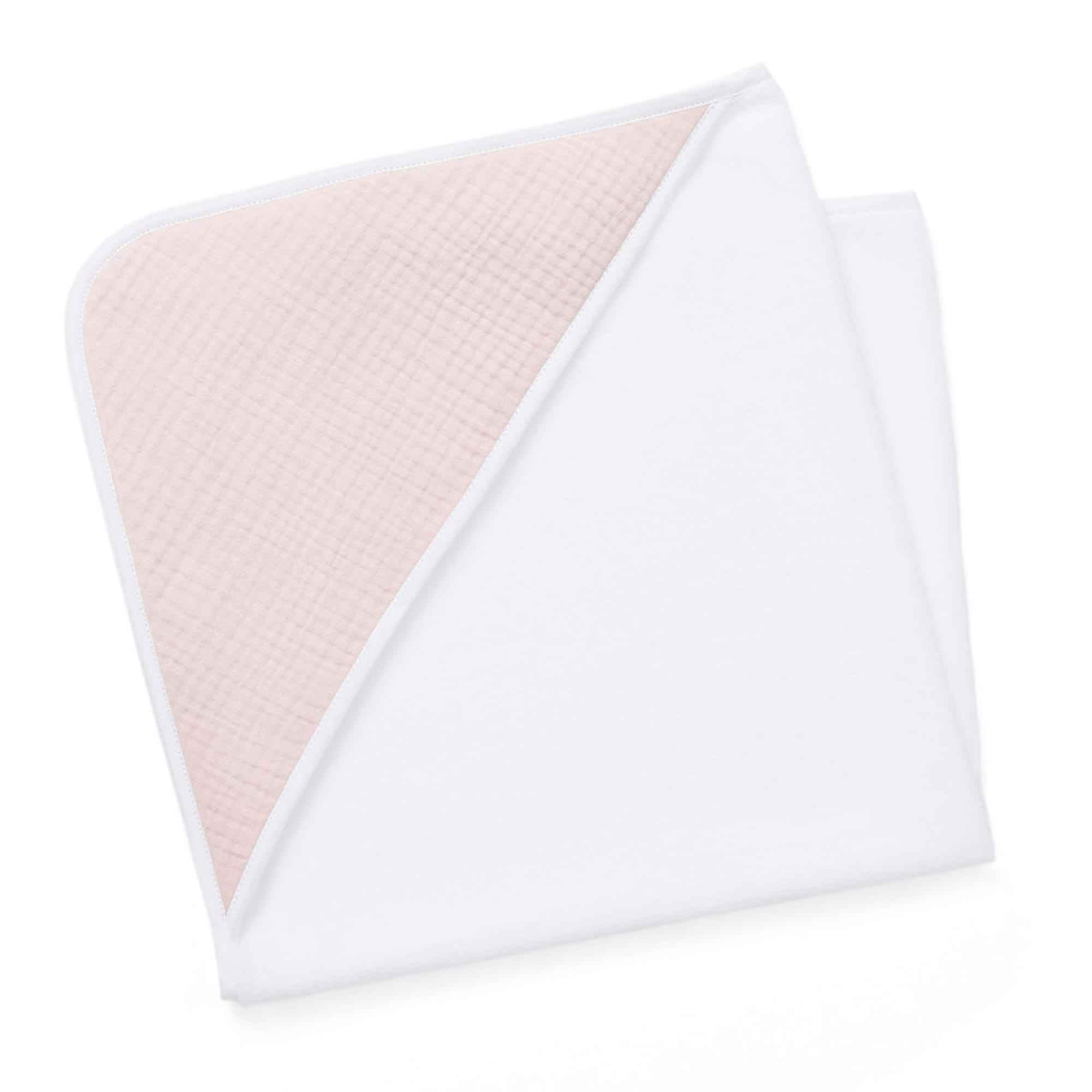 inousa Organic Baby Hooded Towel and Bath Mitt Set