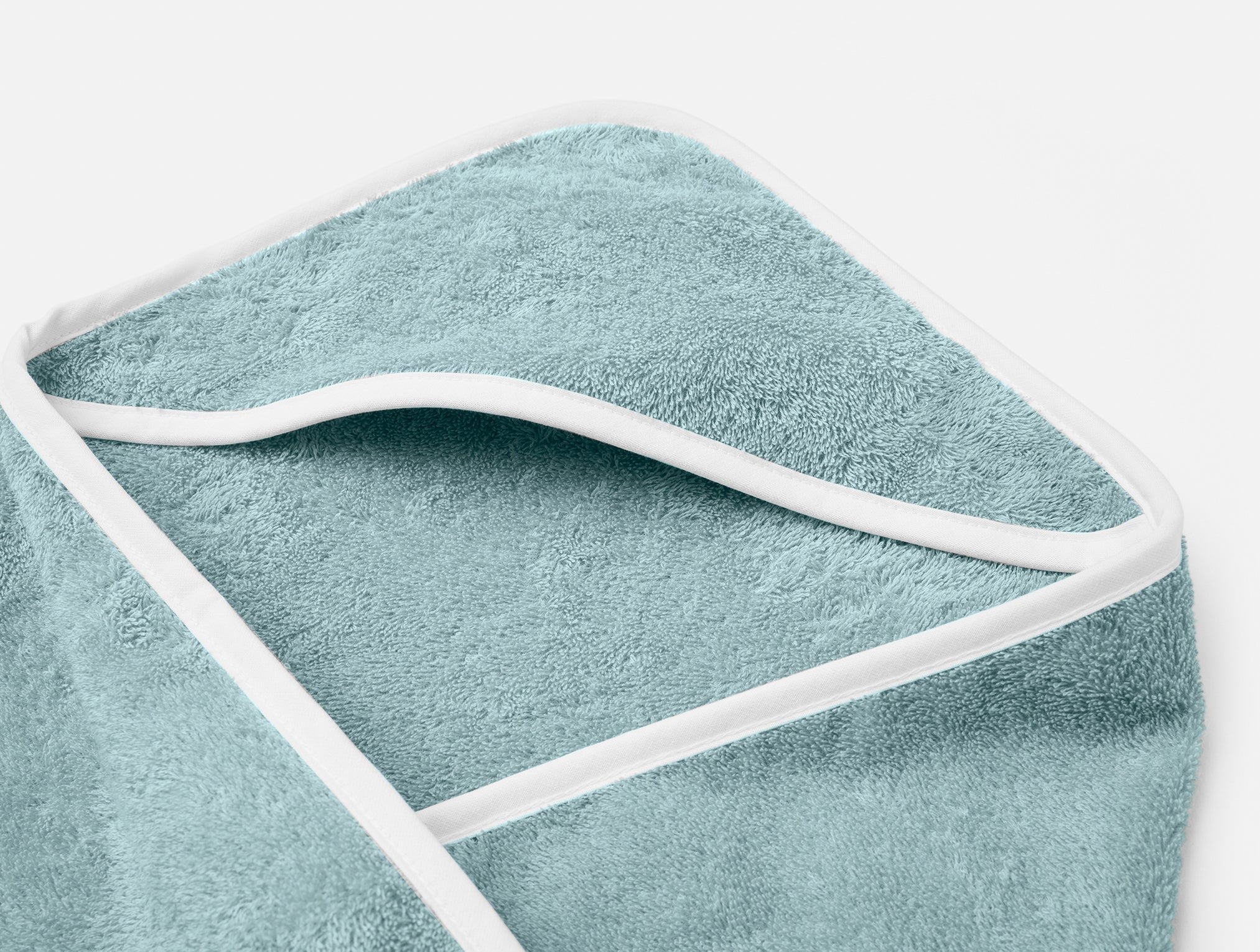 inousa Organic Baby Hooded Towel and Bath Mitt Set